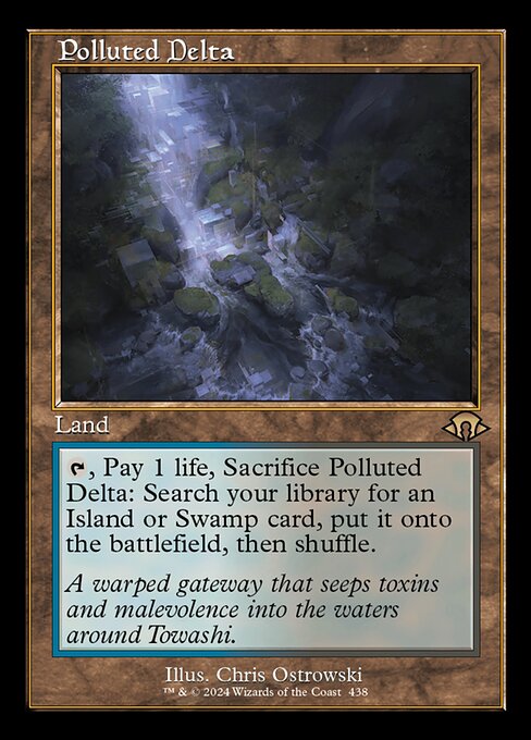 Modern Horizons 3 - 438 - Polluted Delta - Rare - C - Non-foil