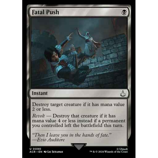 Assassin's Creed - 90 - Fatal Push - Uncommon - B - Non-foil