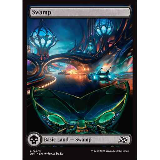 Aetherdrift - 274 - Swamp - Common - C - Foil