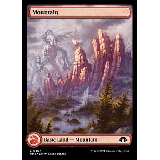 Modern Horizons 3 - 307 - Mountain - Common - C - Foil