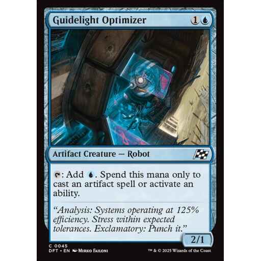 Aetherdrift - 45 - Guidelight Optimizer - Common - U - Foil