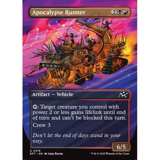 Aetherdrift - 319 - Apocalypse Runner - Uncommon - BR - Non-foil