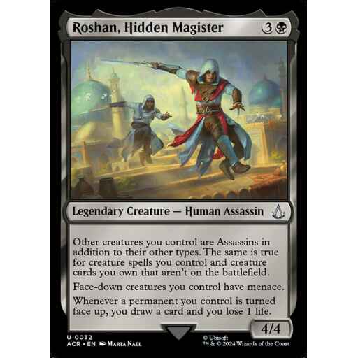 Assassin's Creed - 32 - Roshan, Hidden Magister - Uncommon - B - Non-foil