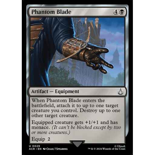 Assassin's Creed - 29 - Phantom Blade - Uncommon - B - Non-foil
