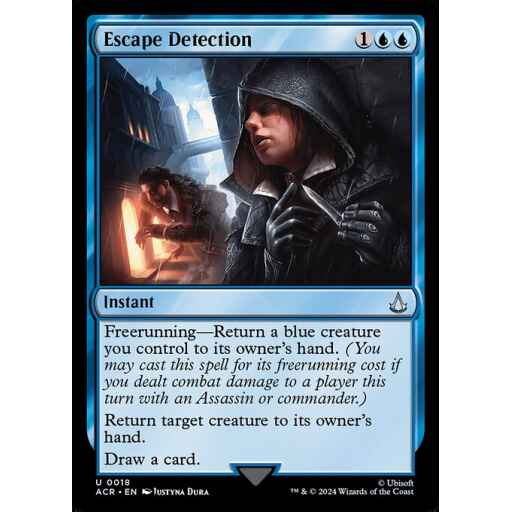 Assassin's Creed - 18 - Escape Detection - Uncommon - U - Non-foil