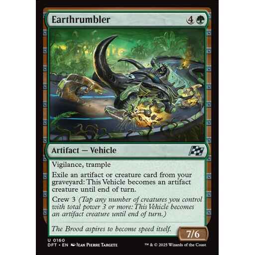 Aetherdrift - 160 - Earthrumbler - Uncommon - G - Non-foil