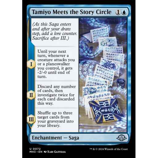 Modern Horizons 3 - 72 - Tamiyo Meets the Story Circle - Uncommon - U - Non-foil