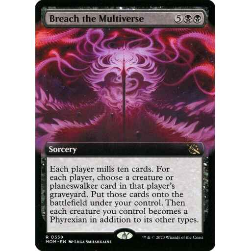 March of the Machine - 358 - Breach the Multiverse - Rare - B - Non-foil
