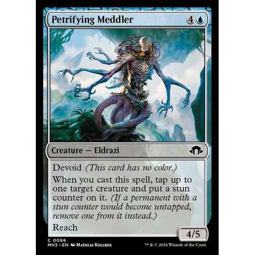 Modern Horizons 3 - 66 - Petrifying Meddler - Common - C - Non-foil