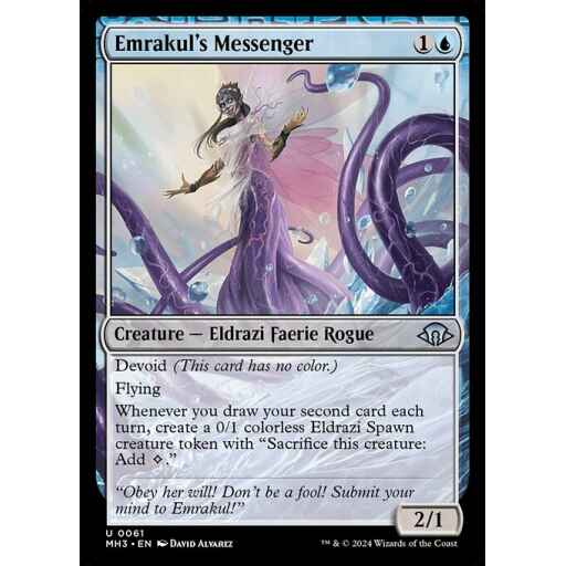 Modern Horizons 3 - 61 - Emrakul's Messenger - Uncommon - C - Non-foil