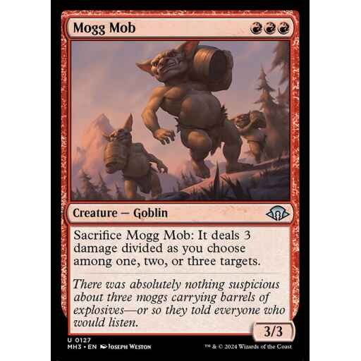 Modern Horizons 3 - 127 - Mogg Mob - Uncommon - R - Non-foil