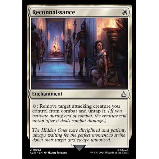 Assassin's Creed - 82 - Reconnaissance - Uncommon - W - Non-foil