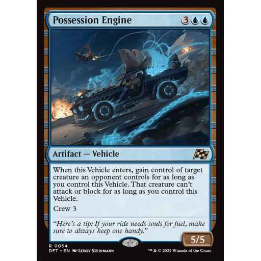Aetherdrift - 54 - Possession Engine - Rare - U - Non-foil
