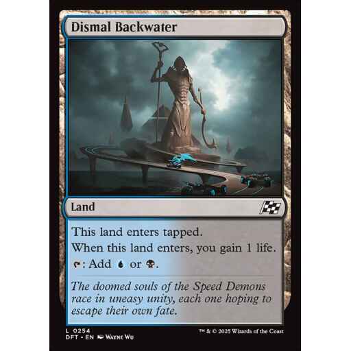 Aetherdrift - 254 - Dismal Backwater - Common - C - Non-foil