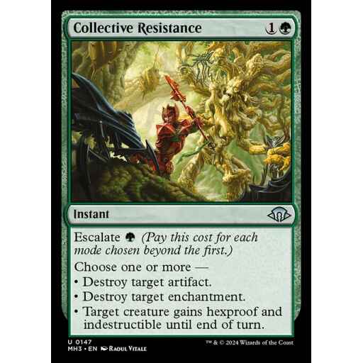 Modern Horizons 3 - 147 - Collective Resistance - Uncommon - G - Foil