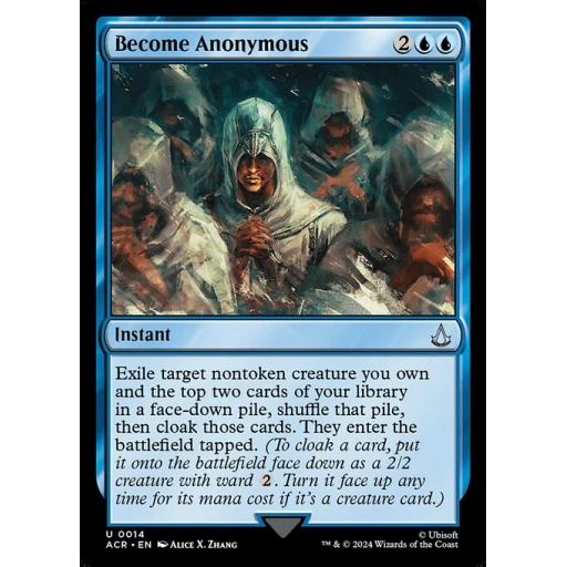 Assassin's Creed - 14 - Become Anonymous - Uncommon - U - Non-foil