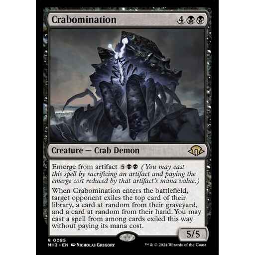 Modern Horizons 3 - 85 - Crabomination - Rare - B - Non-foil