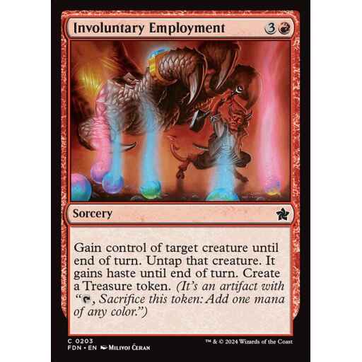 Foundations - 203 - Involuntary Employment - Common - R - Foil
