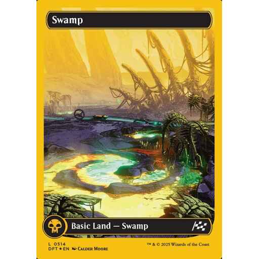Aetherdrift - 514 - Swamp - Common - C - Foil