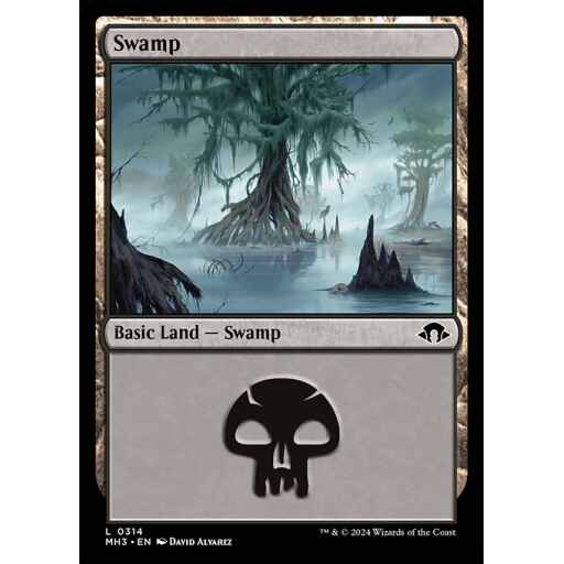 Modern Horizons 3 - 314 - Swamp - Common - C - Foil