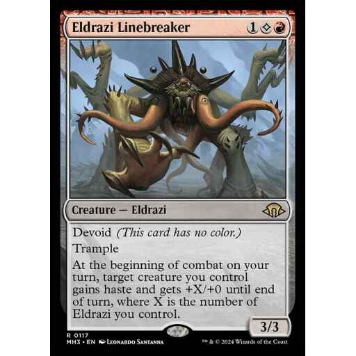 Modern Horizons 3 - 117 - Eldrazi Linebreaker - Rare - C - Non-foil
