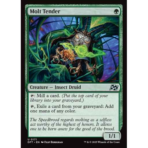 Aetherdrift - 171 - Molt Tender - Uncommon - G - Non-foil