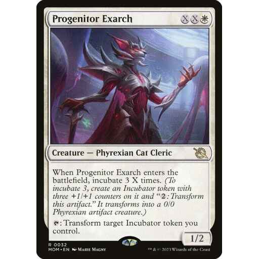 March of the Machine - 32 - Progenitor Exarch - Rare - W - Non-foil