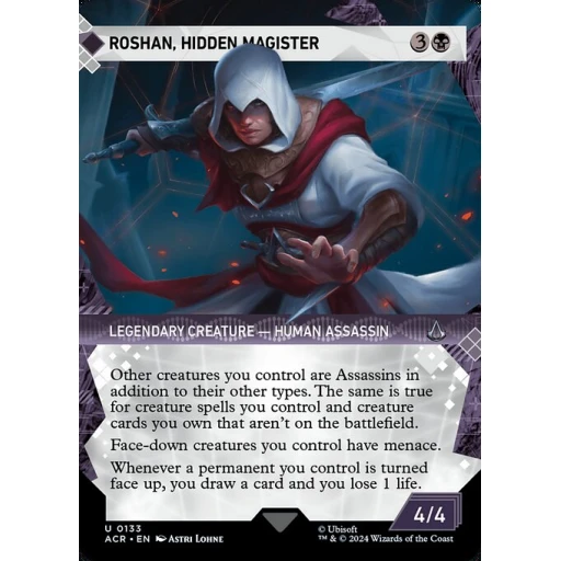 Assassin's Creed - 133 - Roshan, Hidden Magister - Uncommon - B - Non-foil