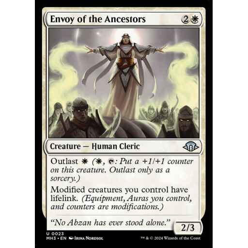Modern Horizons 3 - 23 - Envoy of the Ancestors - Uncommon - W - Non-foil