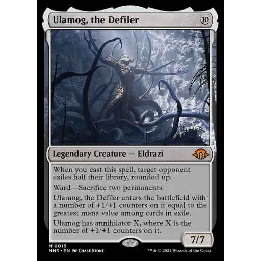 Modern Horizons 3 - 15 - Ulamog, the Defiler - Mythic - C - Foil