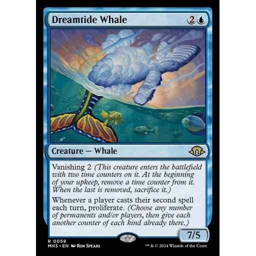Modern Horizons 3 - 59 - Dreamtide Whale - Rare - U - Non-foil