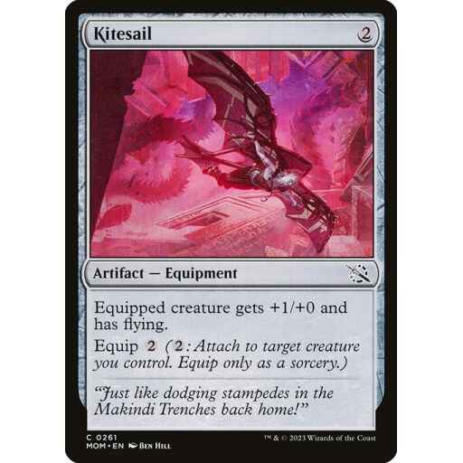 March of the Machine - 261 - Kitesail - Common - C - Non-foil