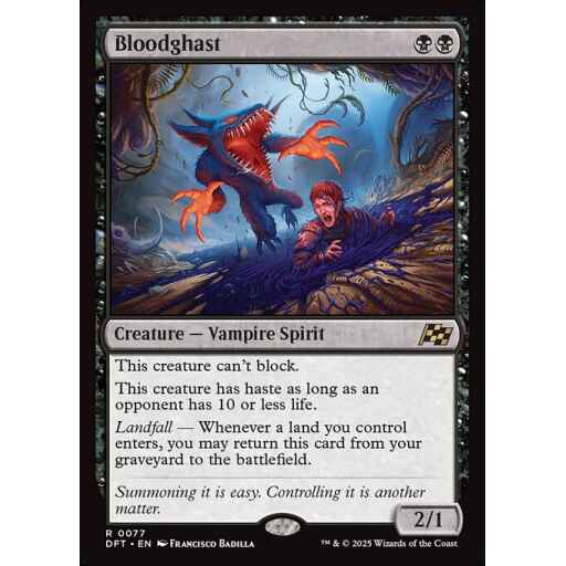 Aetherdrift - 77 - Bloodghast - Rare - B - Non-foil