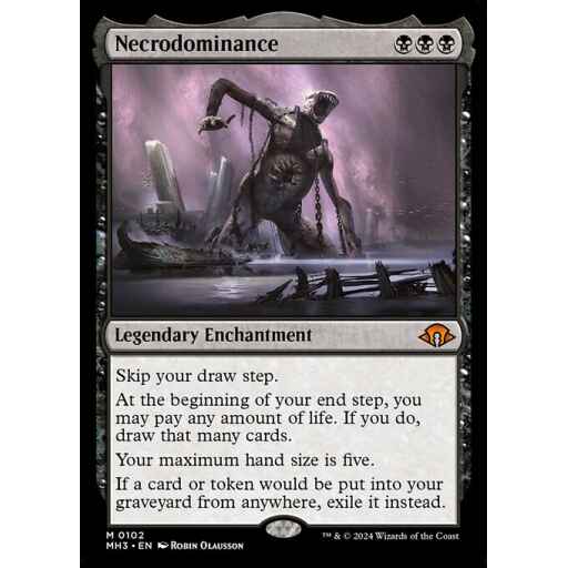 Modern Horizons 3 - 102 - Necrodominance - Mythic - B - Non-foil
