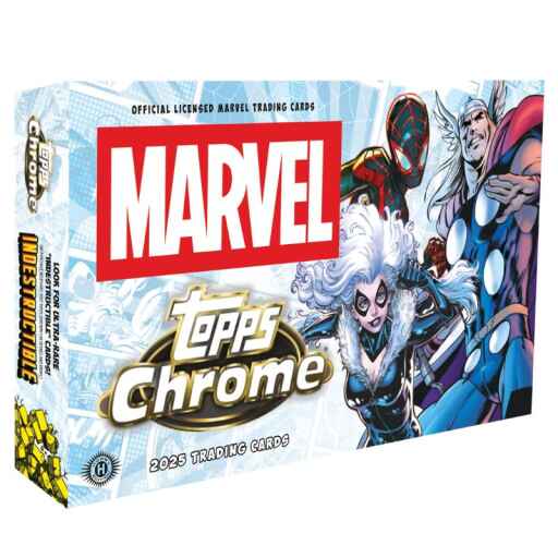 Topps Chrome Marvel 2025 Hobby Box