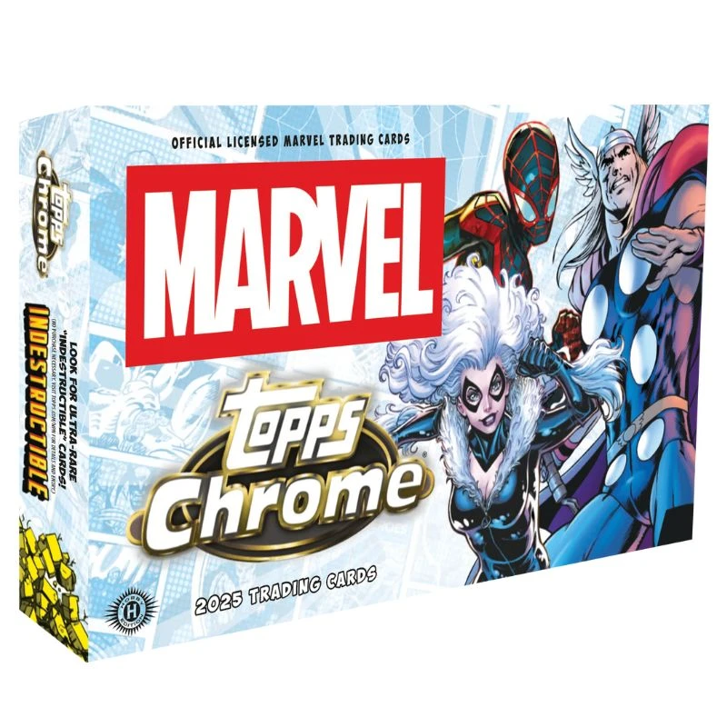 Topps Chrome Marvel 2025 Hobby Box
