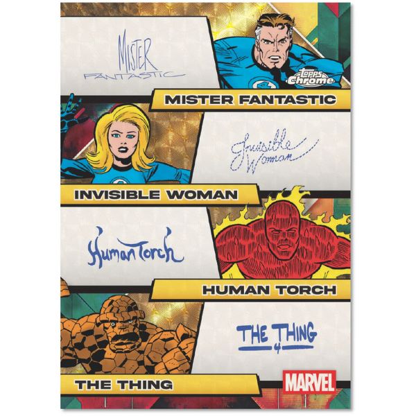 Topps Chrome Marvel 2025 Value Box - Bilde 3