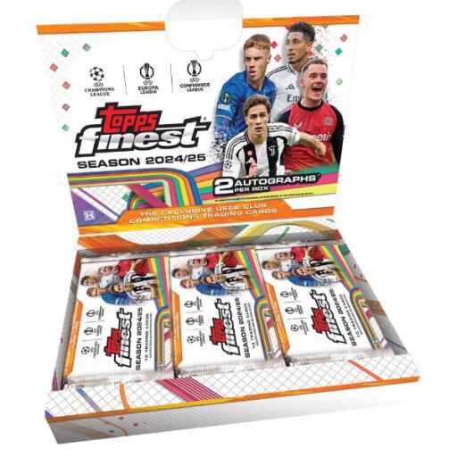 Topps Finest UEFA Club Competitions 24/25 Hobby Box