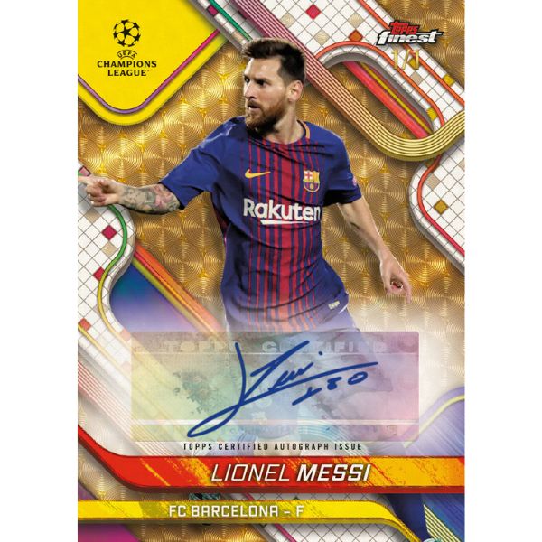 Topps Finest UEFA Club Competitions 24/25 Hobby Box - Bilde 2