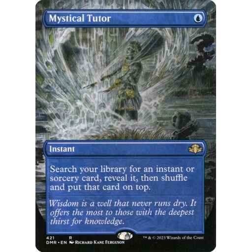 Dominaria Remastered - 421 - Mystical Tutor - Rare - U - Non-foil