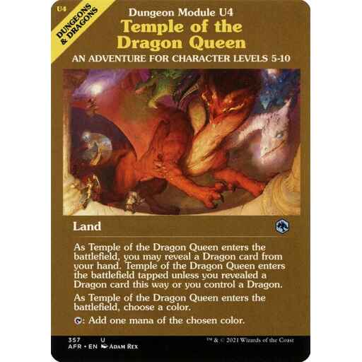 Adventures in the Forgotten Realms - 357 - Temple of the Dragon Queen - Uncommon - C - Non-foil