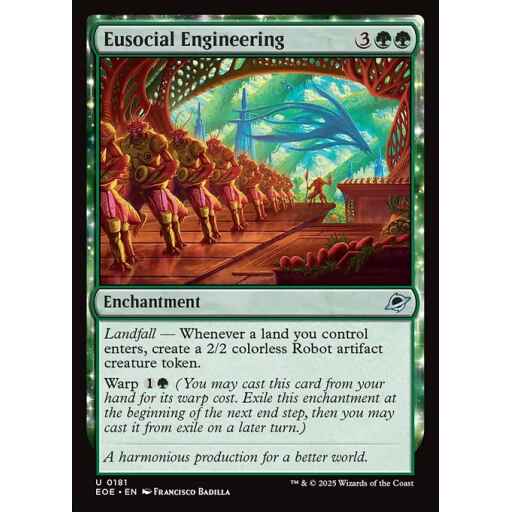 Edge of Eternities - 181 - Eusocial Engineering - Uncommon - G - Foil