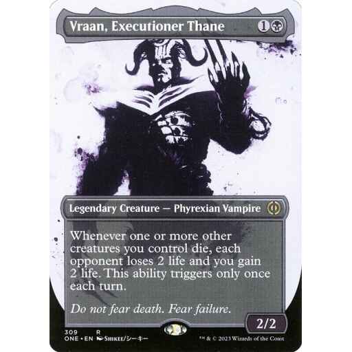 Phyrexia: All Will Be One - 309 - Vraan, Executioner Thane - Rare - B - Non-foil
