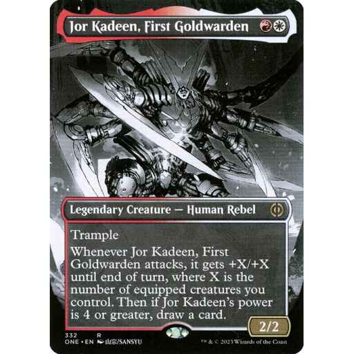 Phyrexia: All Will Be One - 332 - Jor Kadeen, First Goldwarden - Rare - WR - Non-foil