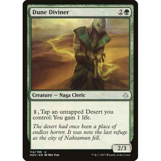Hour of Devastation - 114 - Dune Diviner - Uncommon - G - Non-foil