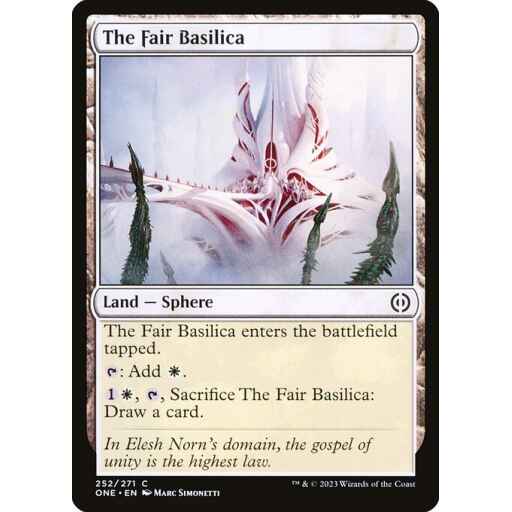 Phyrexia: All Will Be One - 252 - The Fair Basilica - Common - C - Non-foil