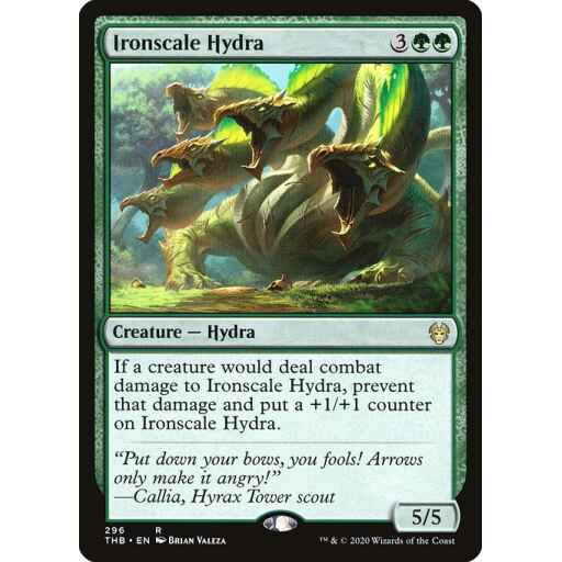 Theros Beyond Death - 296 - Ironscale Hydra - Rare - G - Non-foil