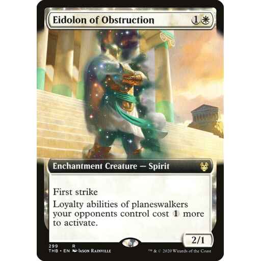 Theros Beyond Death - 299 - Eidolon of Obstruction - Rare - W - Non-foil