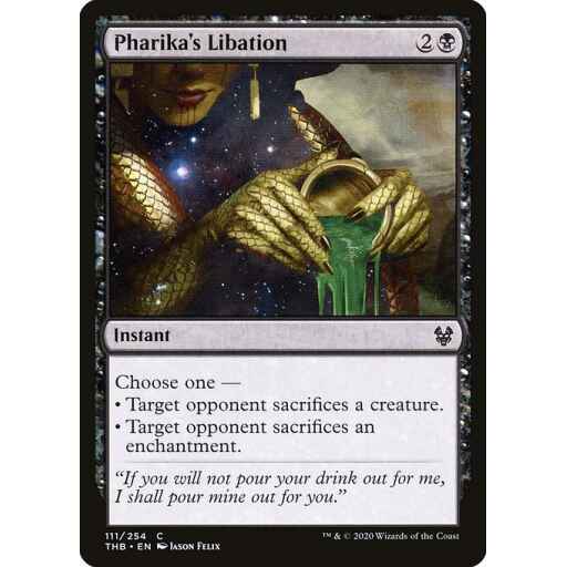 Theros Beyond Death - 111 - Pharika's Libation - Common - B - Non-foil