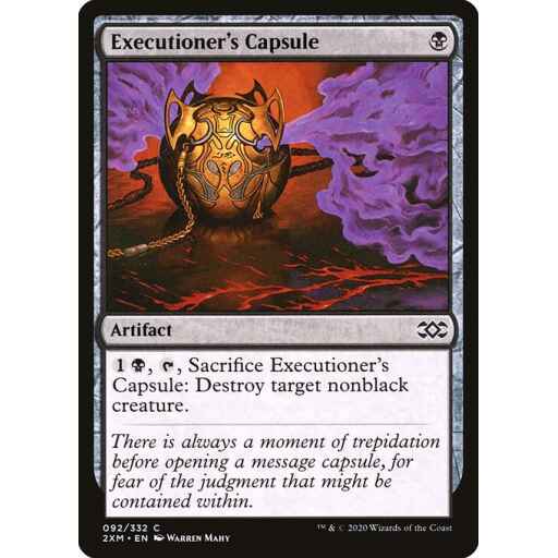 Double Masters - 92 - Executioner's Capsule - Common - B - Non-foil